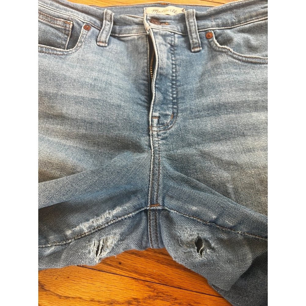 Madewell Petite Stovepipe Jeans in Euclid Wash Sz 29P NE064 - Picture 6 of 7